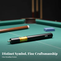 Carbon Fiber Cue Extension Extended Reach Telescopic Cue Extension Lightweight Quick to Attach for Professionals, Game Room, Bar