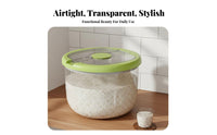 Moisture-Proof Rice Storage Container Multi-Purpose Sealed Grain Bin Safe for Kitchen Countertop