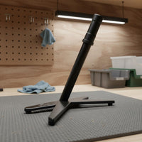 Folding Bike Stand Aluminum Alloy Display Stand Stable Base Bike Floor Rack for Showroom, Garage