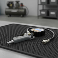 High Accuracy Tire Inflator with Pressure Gauge Multifunctional Handheld Grip Tire Inflator Long-Lasting Pneumatic Tool for Mechanics