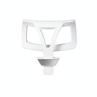 Mounting Stem Office Chair Headrest Accessory Curved Frame Molded Plastic Headrest
