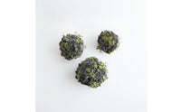 3 Pieces Artificial Volcanic Geological Spheres Looking Fake Nature-Textured Decorative Sphere Balls with Branches Realistic Artificial Moss Ball
