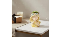 Creative Shape Face Succulent Pot Lightweight Fairy Flower Pot Long-Lasting Fairy Planter for Living Room