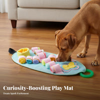 Dog Snuffle Mat Slows Down Eating Pet Snuffle Mat Brain Game for Indoor