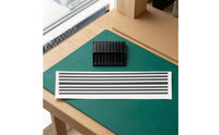 Miniature Warning Post with Stickers DIYYourself Diorama Accessory Compatible