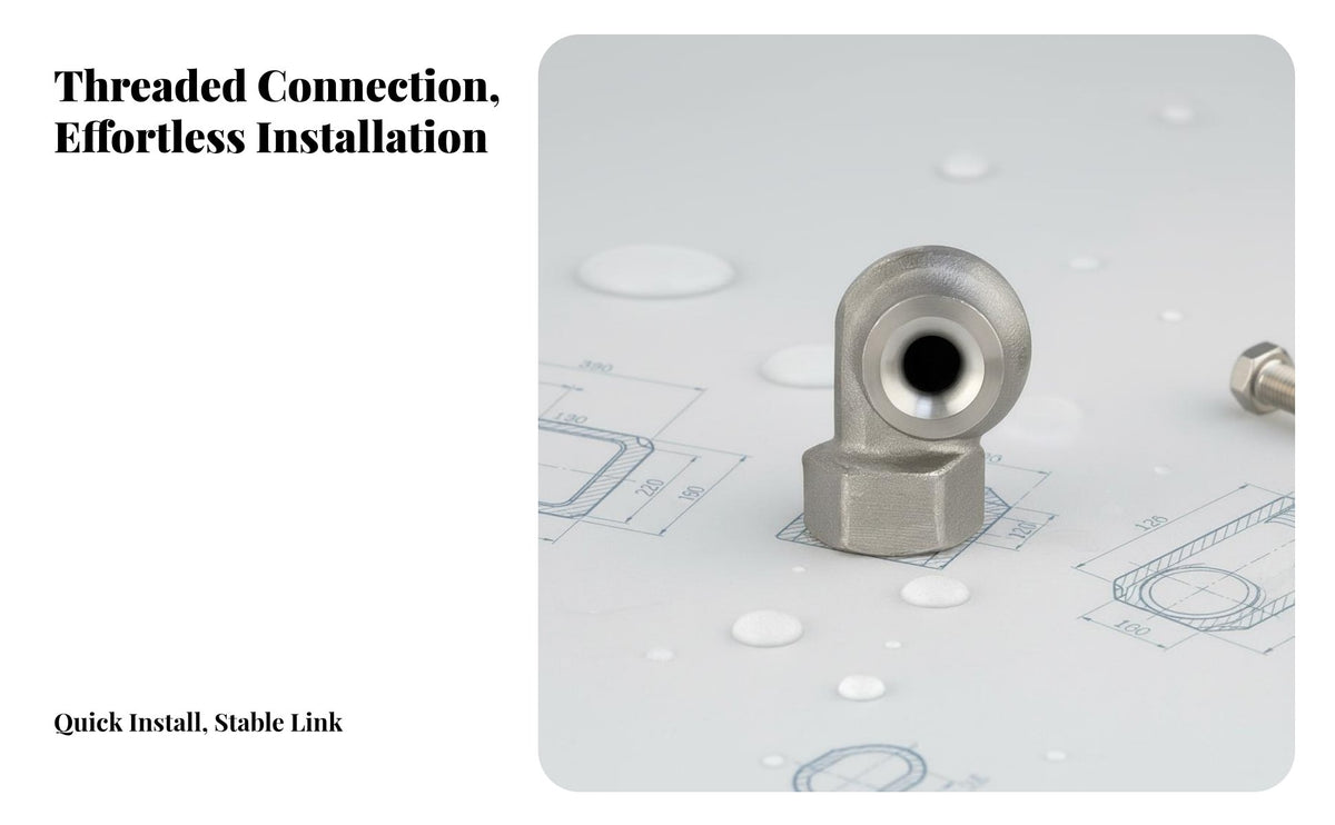Cyclonic Spray Nozzle 316 Stainless Steel Nozzle High Stream Spray Head for Desulfurization, Dust Removal, Cooling