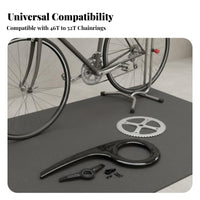 Chain Guard with Mounting Circle Curved Bike Chain Cover Protector Blocking for Cyclists, Commuters, Mountain Bikes, Commuting