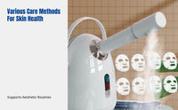 Nano Facial Hydration Device, Hot & Cold Dual Spray, 360° Rotating Head, Deep Moisture, Home & Salon