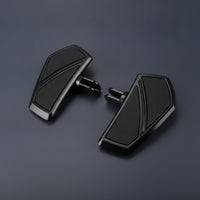 Motorcyclist Foot Pegs Front Foot Peg Hardware Kit Universal Motorcycle Footrests for Commuting