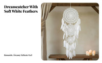 Bohemian Wall Hanging Handwoven Beads Sturdy Frame for Party