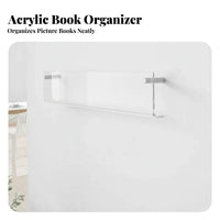 Transparent Surfacemounted Rack Damagecostless Mounting Installation Transparent Picture Shelf Easy to Install Adaptable Use