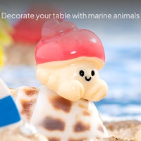Crab resin figurine decor
