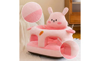 Supportive Learning-to-Sit Sofa Soft Baby Support Seat Cushiony Infant Sitting Chair Stable for Babies, Infants, Toddlers
