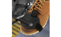 Anti-Slip Motorcycle Gear Shoe Protector Textured Motorcycle Shoe Protector Pad Hook-and-Loop Straps Boot Cover Reinforced for Motorcyclists