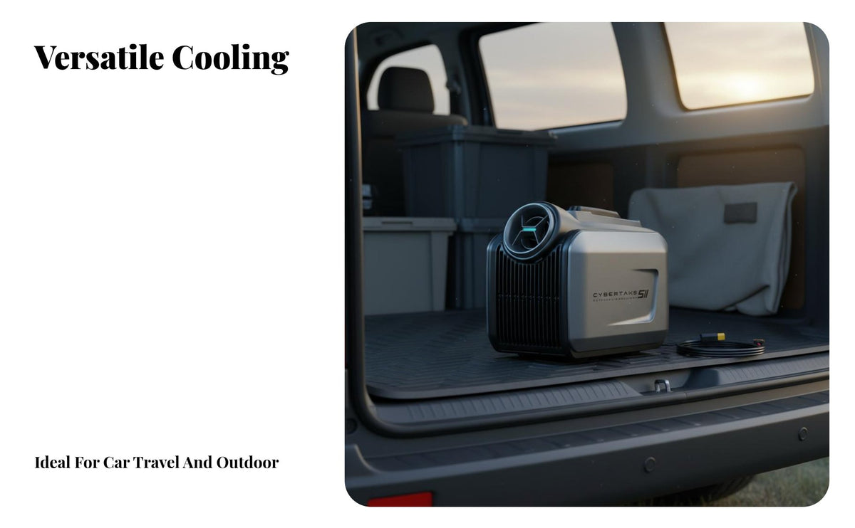 Portable Air Conditioning Heater Combo 12V/24V Compatible Vehicle Air Conditi Single R Hot and Cold Function Camping Air Conditi Single R for RV S