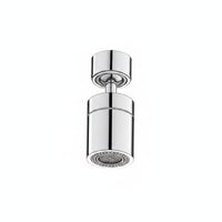 360 Degree Rotation Swivel Faucet Extender Easy Installation Anti Splash Faucet Aerator Water Saving Rotating Sink Nozzle Leak Proof for Kitchen