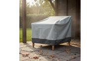 Anti Single Sofa Cover 420D Oxford Material Garden Chair Cover Windproof Patio Chair Protector Snowproof for Courtyard