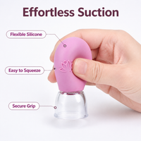 Mini Silicone Cupping, Gua Sha Cupping for Facial & Body, Easy Use Cupping for Muscle Tension Relief, Home Use Cupping Set