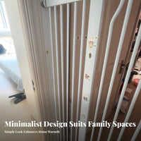 Expandable Width Safety Gate Extension Panel Easy Installation Pet Barrier Compsinglent Tooltool-Less Assembly Multiple Size Options for Feline Owners, Parents, Doorways, Indoors, Hallways, Stairways