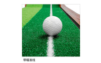 Wooden Putting Curved Base Putting Practice Training Mat Realistic Roll Sports Gear