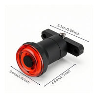 Bike Tail lamp Rechargeable Cycle Rear Brightness and Activity Sensing Bike Taillight Mount for Cyclists, Commuters, Night Riding, Road Biking