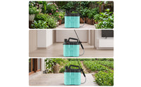 Portable Sprayer with Shoulder Strap Cordless Sprayer with Spraying Rod Adjustable for Gardeners, Homeowners, Yard, Greenhouse
