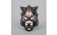 Wolf Face Covering Snarling Canine Head Face Covering Universal Fit for Teens, Carnival