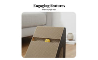 Wear-Resistant Vertical Cat Scratching Board Protects Furniture Vertical Cat Scratching Post Less Shedding for Cats, Indoors, Home, Bedroom