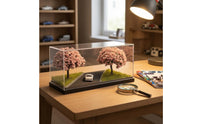 Cherry Blossom Diorama Textured Road Diorama Box Miniature
