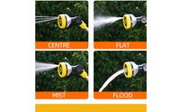 Hose Spray Nozzle with Adjustable Head Metal for Gardeners