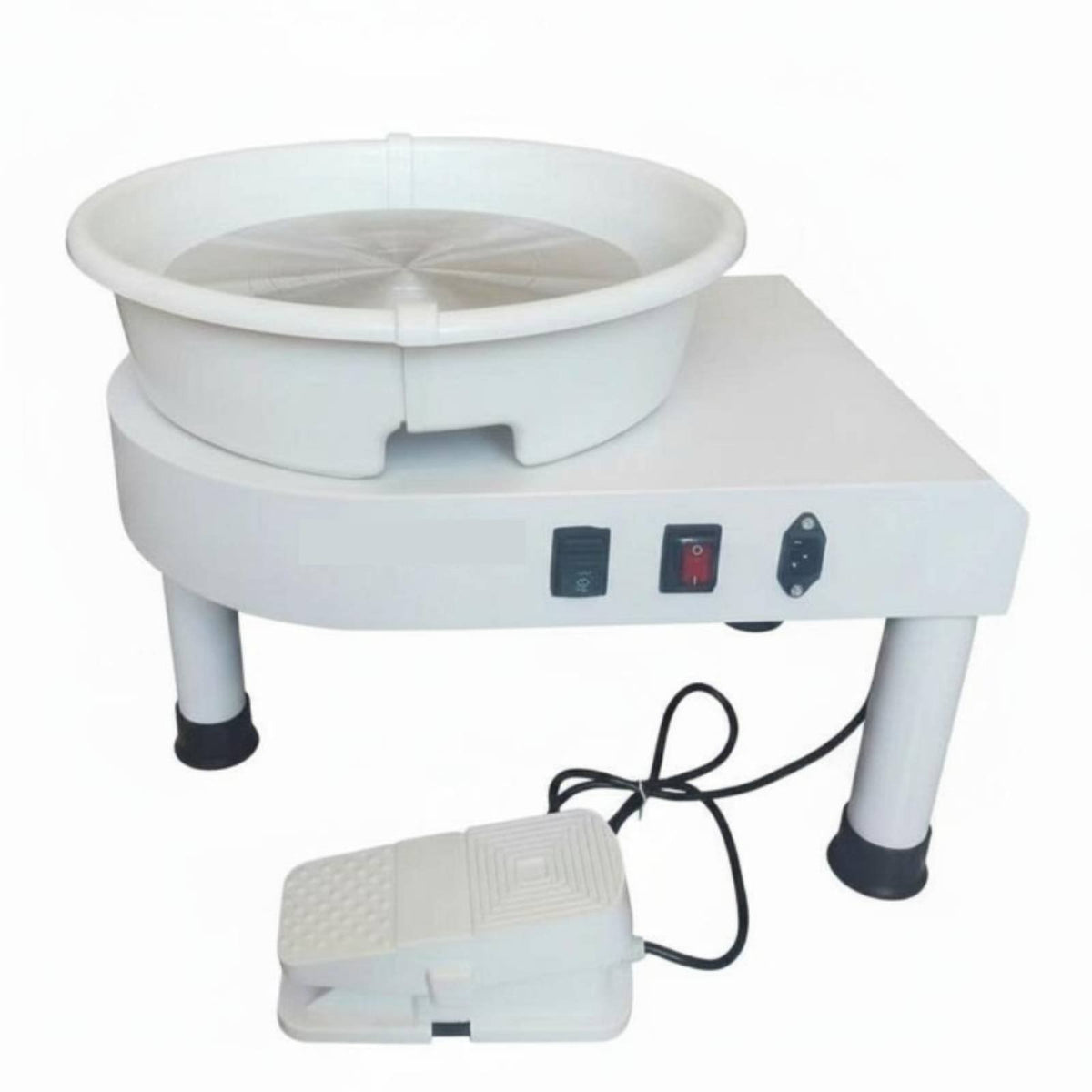Mini Pottery Wheel Strong Engine Electric Pottery Wheel Detachable Basin