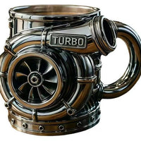 Turbocharger Mug V8 Engine Resin Craft Mug