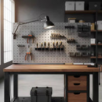 Screwdriver and Plier Rack Multi-Functional Wall Mounted Tool Organizer Pliers Storage Rack Easy to Install for Workshop, Garage