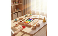 High Transmittance Translucent Rainbow Blocks Educational Acrylic Gemstone Cubes Stackable Acrylic Crystal Cubes Child-Led Learning Inspired Inspired for Preschoolers, Toddlers, Kids, Kindergarten, Classroom, Daycare, Playroom