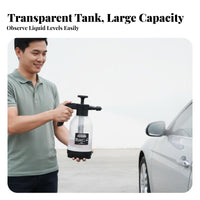 Car Wash Foam Sturdy HDPE Body Manual Foam Dispenser Locking Switch