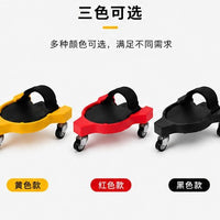 Knee Pad with Universal Wheels for Sliding, Work Knee Pads for Tile Installation