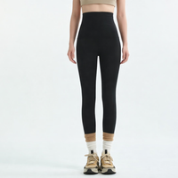 Gym Leggings for Women with Tight Fit Spandex Blend, High Waisted Compression for Fitness and Fleece Lined for Warmth