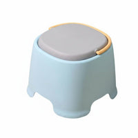 Step Stool with Handle Matte Stool Furniture for Young Children