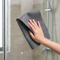 Thickened Magic Cleaning Cloth, Microfibre Cloth, Magic Wipe Bathroom Drying, Without Streaks, Lint-wicking Absorbent 5-Pack