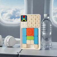 Number Sliding Puzzle 520+ Puzzles Number Maze Puzzle Timed Challenge Educational Game for Kids, 6+, Travel, Waiting Room