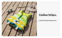 Flotation Vest Lightweight Buoyancy Aid Buoyancy Vest Adjustable Straps Watersports Safety Jacket Long-Lasting for Adults