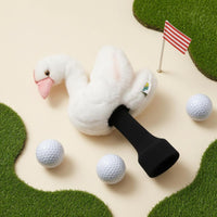 Swan Golf Head Cover Shielded Driver Head Cover Soft Sports Accessory Accessory