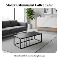 Business type Office Sofa and Table Combo Minimalist Design Multi-Seat Guest Sofa Modern Aesthetic Reception Seating sturdy Construction for Clients, Guests, Waiting Room, informal Meeting Space, Public Spaces