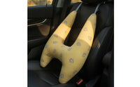 Soft Neck and Head Support Pillow Padded Car Head Support Pillow Comfortable Headrest Ergonomic for Travelers