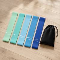 Resistance Loop Bands Set for Yoga, Pilates, and Strength Training - High Elasticity, Anti-Break