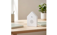 House-Shaped Ambient Sound Machine Compact Ambient Sound Box Minimalist Sound Machine with Hanging Hole Portable for Adults, Baby, Bedroom, Office, Travel