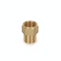 Pressure Washer Hose Adapter Hexagonal Pressure Washer Adapter Fitting Machined Long-Lasting for Professionals, Car Wash, Garage