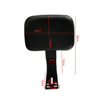 Universal Scooter Backrest Cushion Easy Installation for Passengers