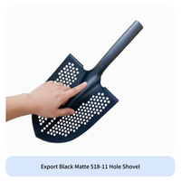 Sifting Shovel Head Wear Resistant Sifter Easy to Clean Smooth Edge Finish for Gardeners, Ranch Workers, Farm, Drain Cleaning