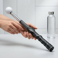 Non-Slip Retractable Golf Swing Practice Aid Ergonomic Retractable Golf Practice Aid Stainless Steel Training Aid Compact